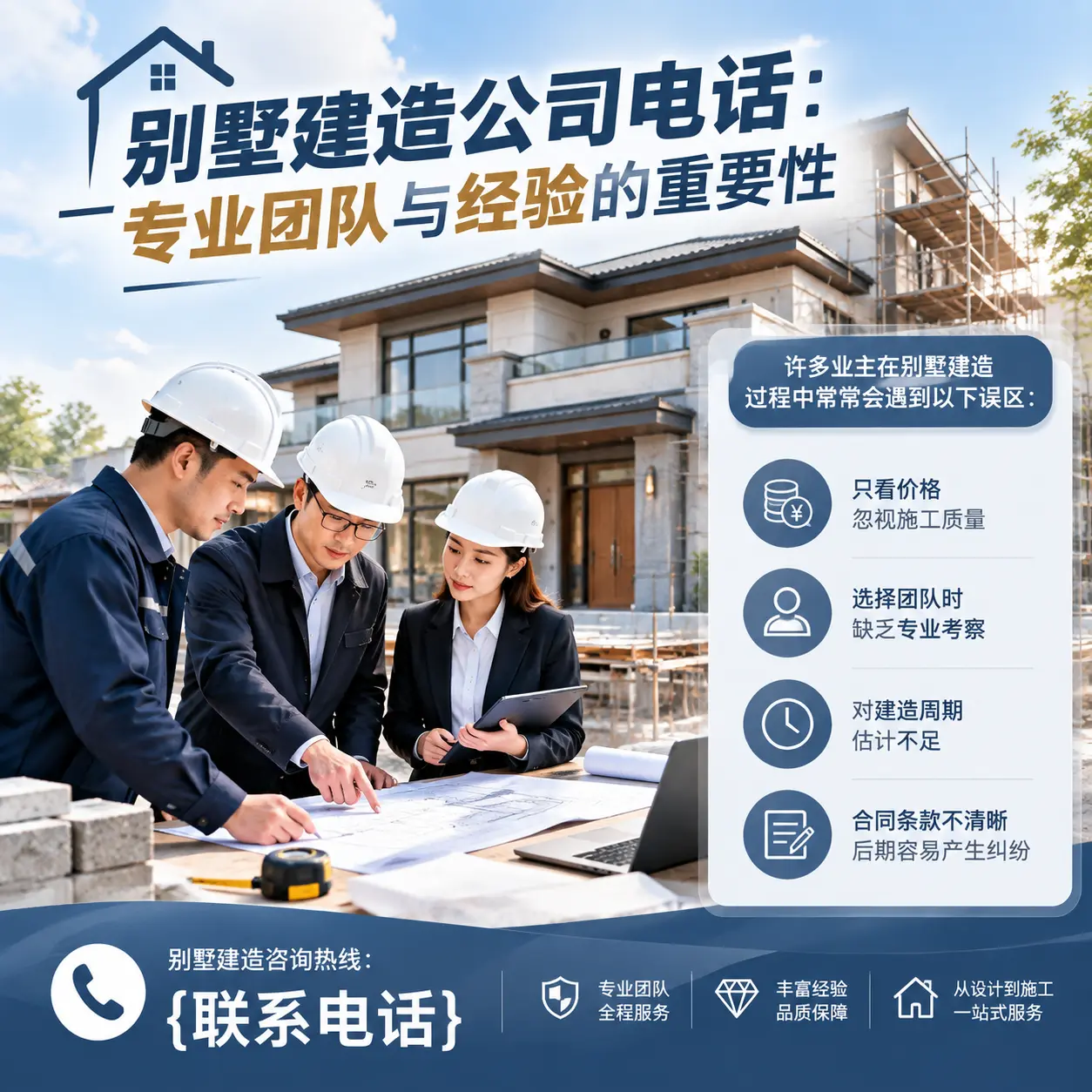 七星关别墅建造公司电话：专业团队与经验的重要性