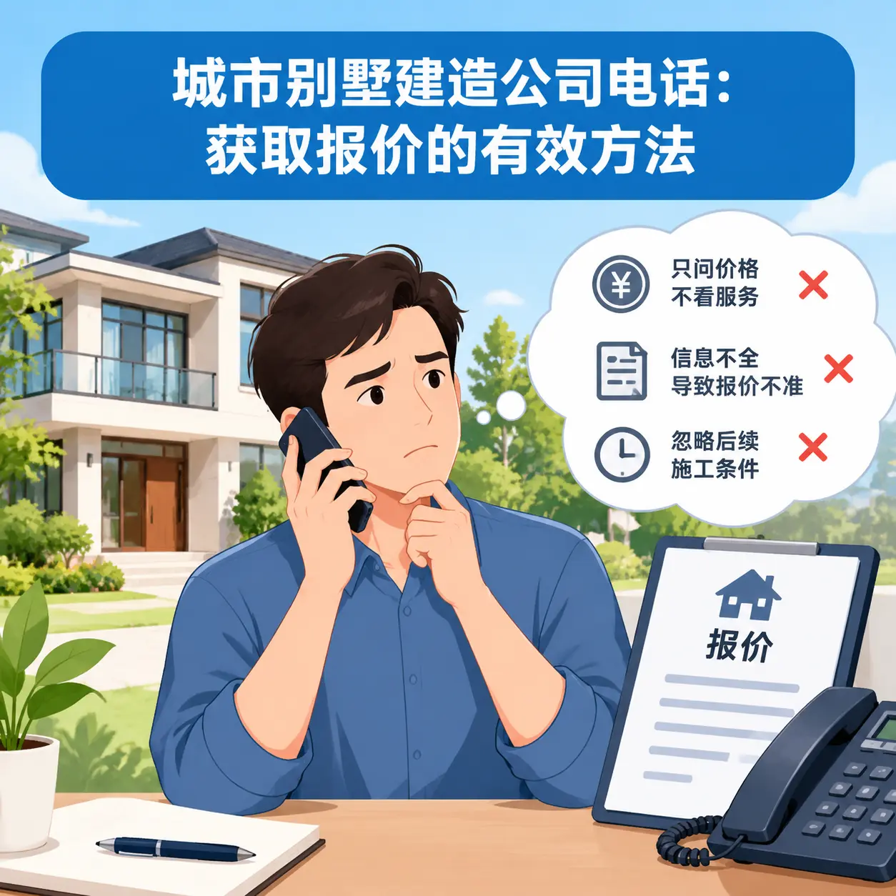 七星关别墅建造公司电话：获取报价的有效方法
